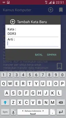 Kamus Komputer android App screenshot 1